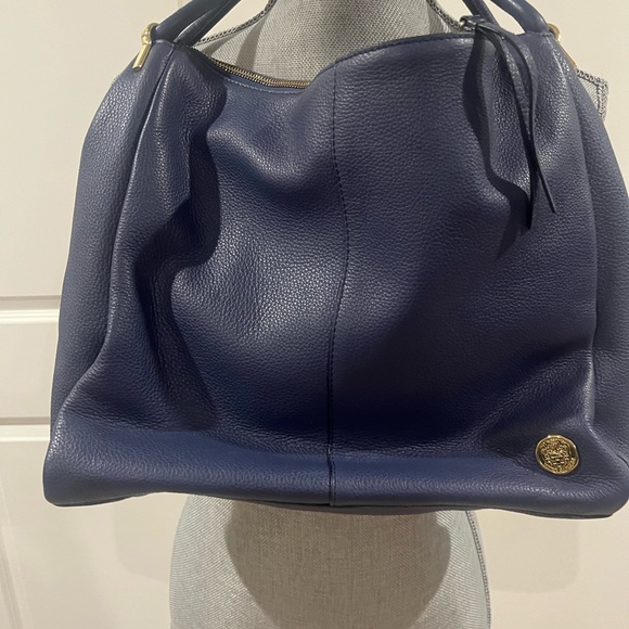 Vince Camuto Blue Leather Hobo Bag - Picture 4 of 7